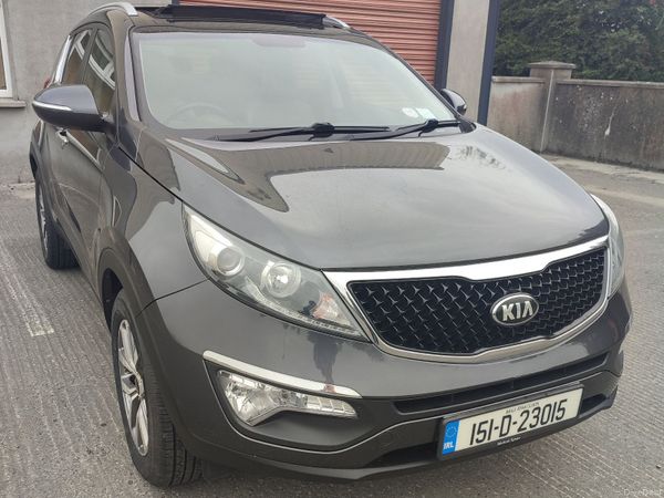 Kia Sportage SUV, Diesel, 2015, Silver