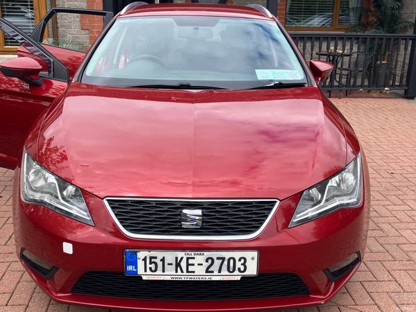 SEAT Leon Estate, Diesel, 2015, Red