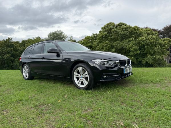 BMW 3-Series Estate, Diesel, 2018, Black
