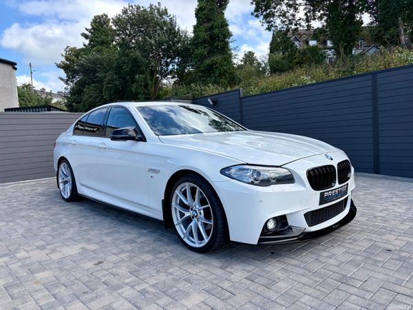 BMW 5-Series Saloon, Diesel, 2013, White