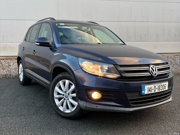 Volkswagen Tiguan SUV, Diesel, 2014, Blue