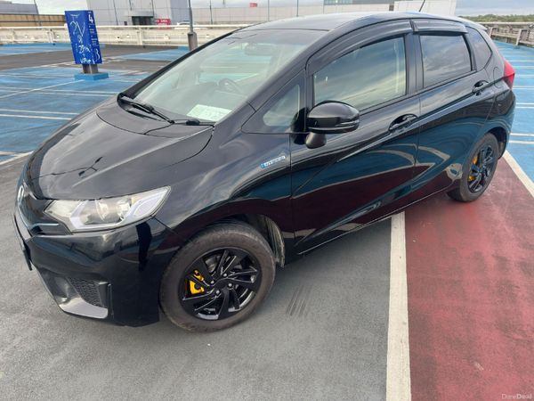 Honda Fit Hatchback, Petrol Hybrid, 2013, Black
