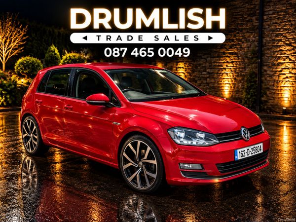 Volkswagen Golf Hatchback, Diesel, 2015, Red