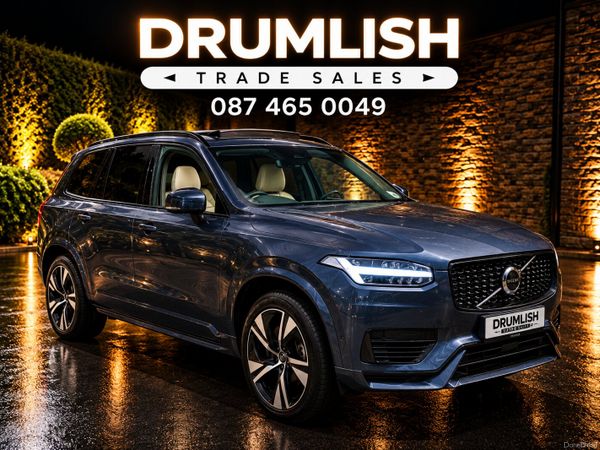 Volvo XC90 SUV, Petrol Plug-in Hybrid, 2022, Blue