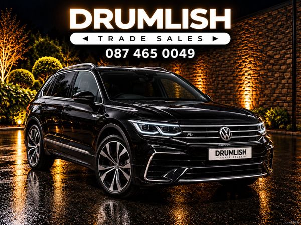 Volkswagen Tiguan SUV, Petrol Plug-in Hybrid, 2023, Black