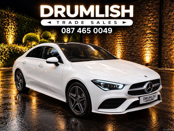 Mercedes-Benz CLA Coupe, Petrol Plug-in Hybrid, 2022, White