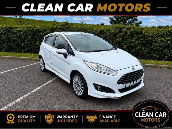 Ford Fiesta Hatchback, Petrol, 2014, White