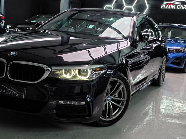 BMW 5-Series Saloon, Diesel, 2017, Black