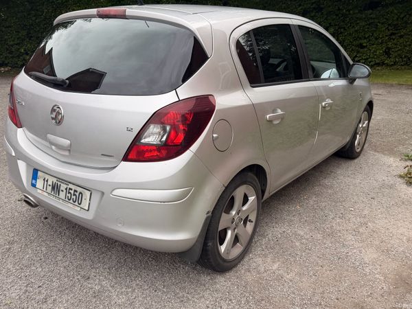 Vauxhall Corsa Hatchback, Petrol, 2011, Silver