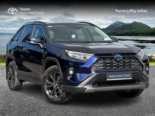 Toyota RAV4 SUV, Petrol Hybrid, 2023, Blue
