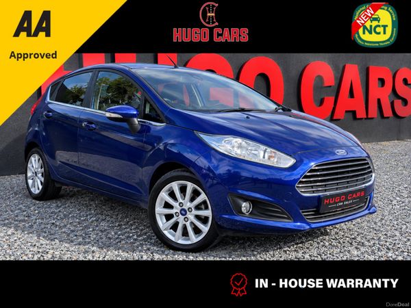 Ford Fiesta Hatchback, Petrol, 2017, Blue