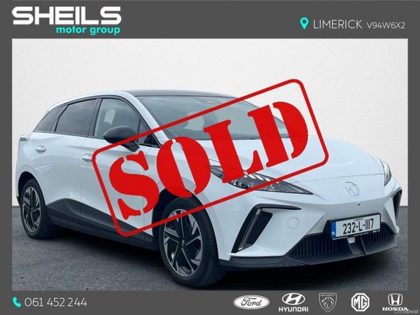 MG MG4 Hatchback, Electric, 2023, White