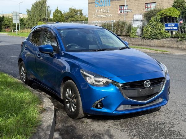 Mazda Demio Hatchback, Petrol, 2017, Blue
