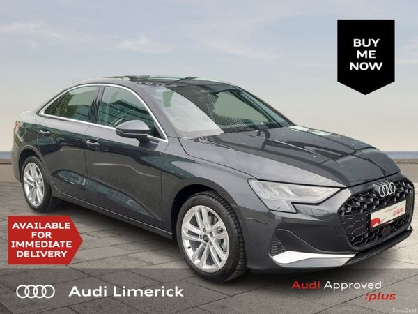 Audi A3 Saloon, Petrol, 2026, Grey