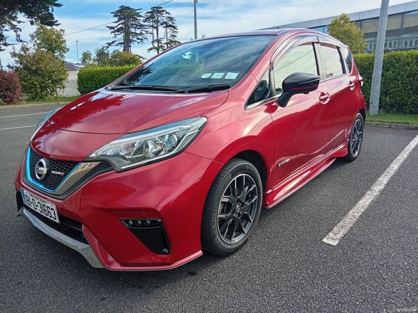 Nissan Note Hatchback, Petrol Hybrid, 2018, Red