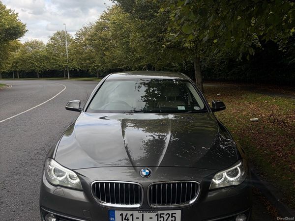 BMW 5-Series Saloon, Diesel, 2014, Grey