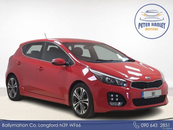 Kia Ceed Hatchback, Diesel, 2016, Red