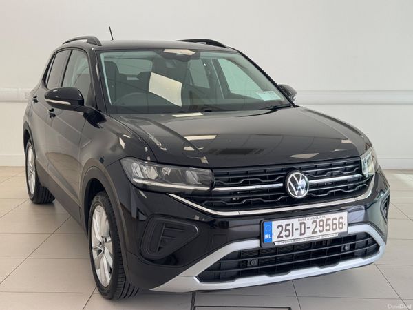 Volkswagen T-Cross Estate/Jeep, Petrol, 2025, Black