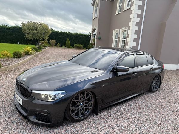 BMW 5-Series Saloon, Diesel, 2017, Grey