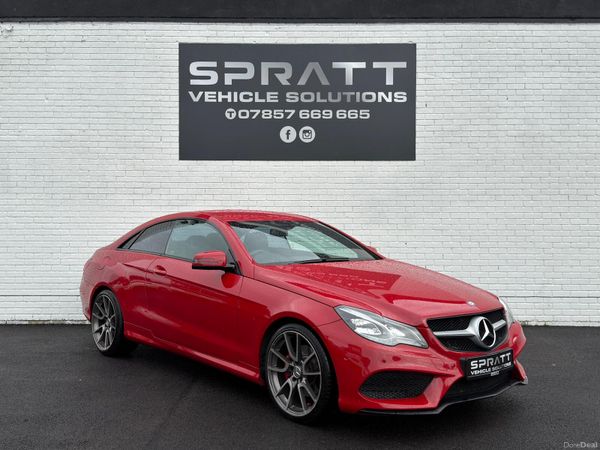 Mercedes-Benz E-Class Coupe, Diesel, 2014, Red