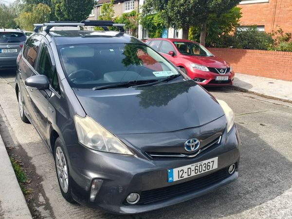 Toyota Prius MPV, Petrol Hybrid, 2012, Grey