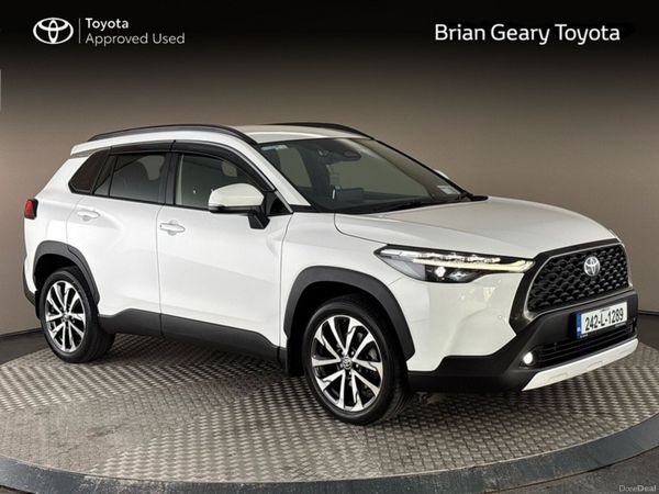 Toyota Corolla Cross Hatchback, Petrol Hybrid, 2024, White