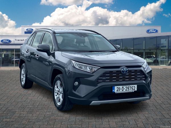 Toyota RAV4 SUV, Petrol Hybrid, 2021, Grey