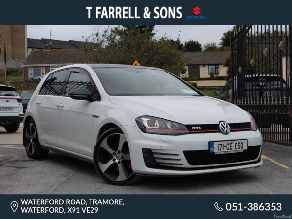 Volkswagen Golf Hatchback, Petrol, 2017, White