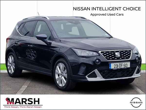 SEAT Arona Hatchback, Petrol, 2023, Black