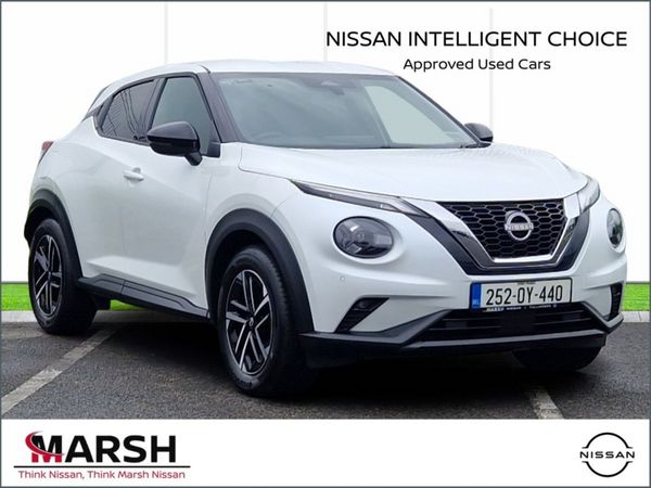 Nissan Juke SUV, Petrol, 2025, White