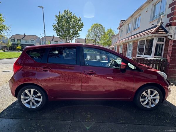 Nissan Note MPV, Petrol, 2014, Red
