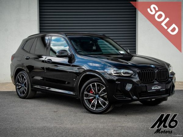 BMW X3 SUV, Petrol Plug-in Hybrid, 2024, Black