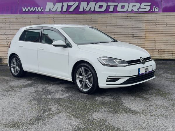 Volkswagen Golf Hatchback, Diesel, 2019, White