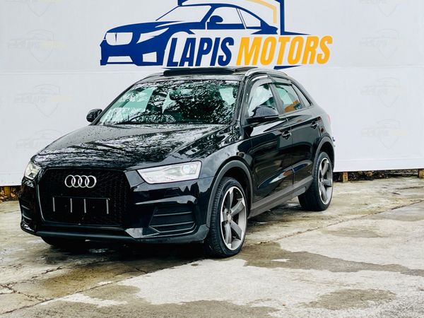Audi Q3 SUV, Petrol, 2016, Black