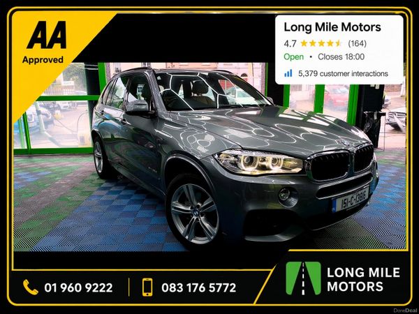 BMW X5 SUV, Diesel, 2015, Grey