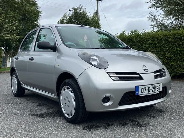 Nissan Micra Hatchback, Petrol, 2007, Silver