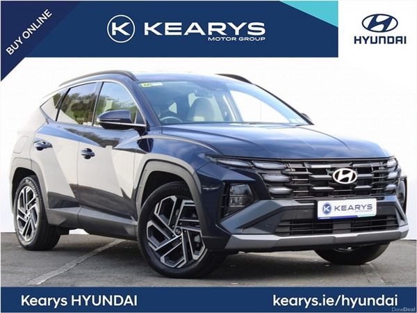 Hyundai Tucson SUV, Petrol Plug-in Hybrid, 2026, Blue
