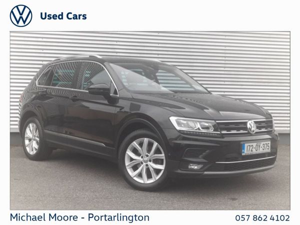 Volkswagen Tiguan SUV, Diesel, 2017, Black