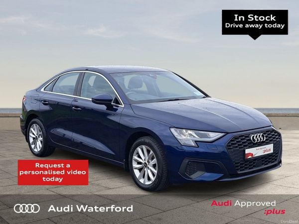 Audi A3 Saloon, Petrol, 2023, Blue