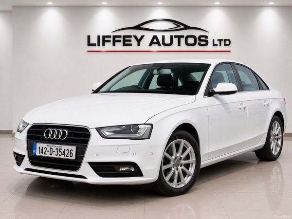 Audi A4 Saloon, Petrol, 2014, White