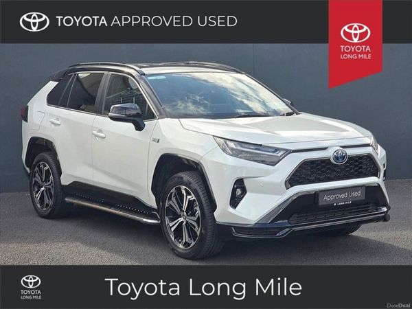 Toyota RAV4 SUV, Petrol Plug-in Hybrid, 2023, White