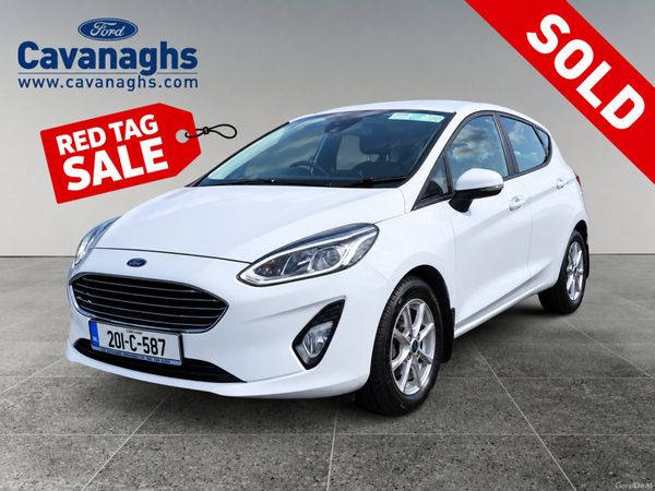 Ford Fiesta Hatchback, Petrol, 2020, White