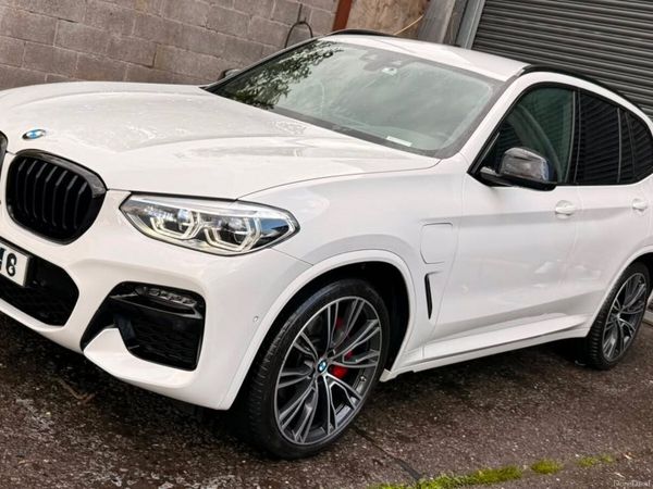 BMW X3 SUV, Petrol Hybrid, 2021, White