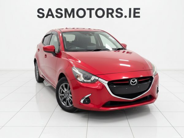 Mazda Demio Hatchback, Petrol, 2017, Red