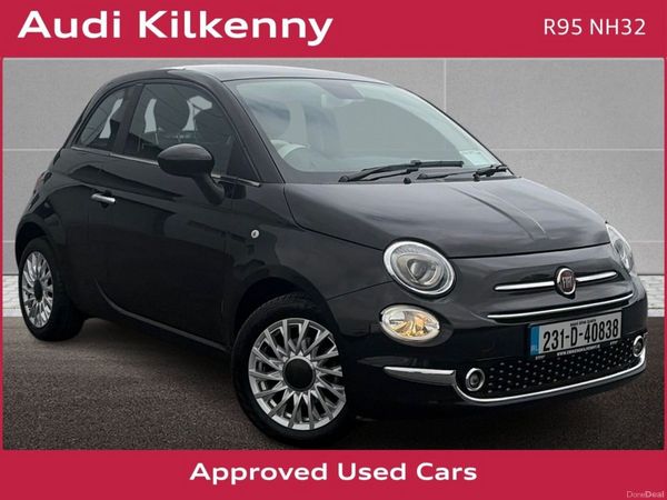 Fiat 500 Hatchback, Petrol, 2023, Black