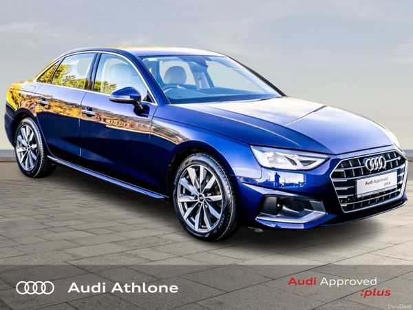 Audi A4 Saloon, Diesel, 2023, Blue