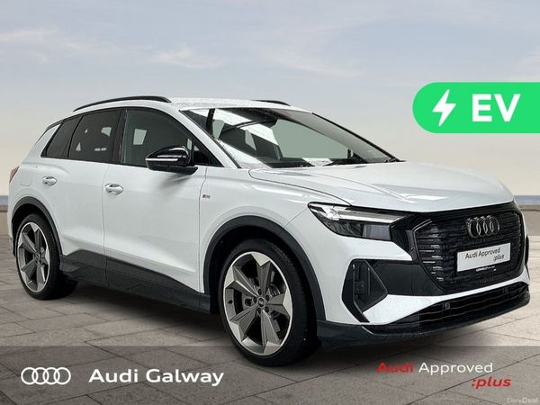 Audi Q4 e-tron SUV, Electric, 2026, White