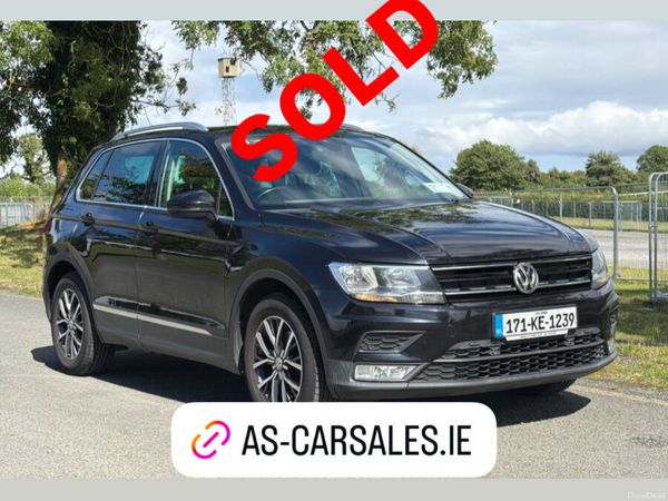 Volkswagen Tiguan SUV, Diesel, 2017, Black