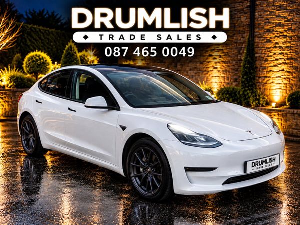 Tesla Model 3 Saloon, Electric, 2022, White