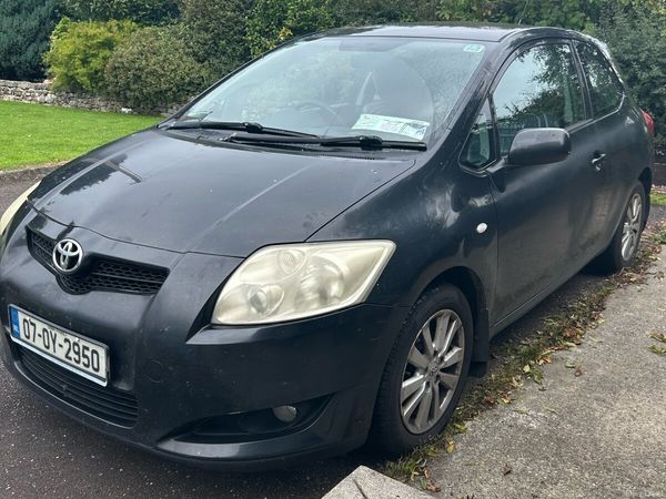 Toyota Auris Hatchback, Petrol, 2007, Black